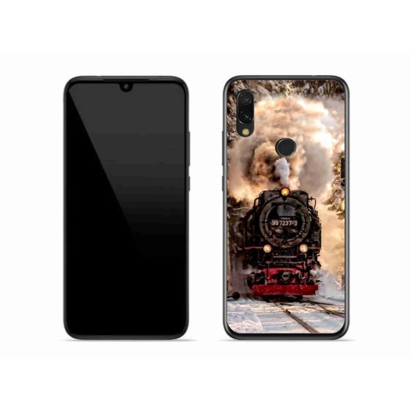 Gelový kryt mmCase na mobil Xiaomi Redmi 7 - vlak