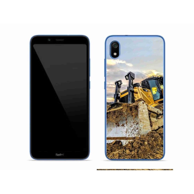 Gelový kryt mmCase na mobil Xiaomi Redmi 7A - bagr