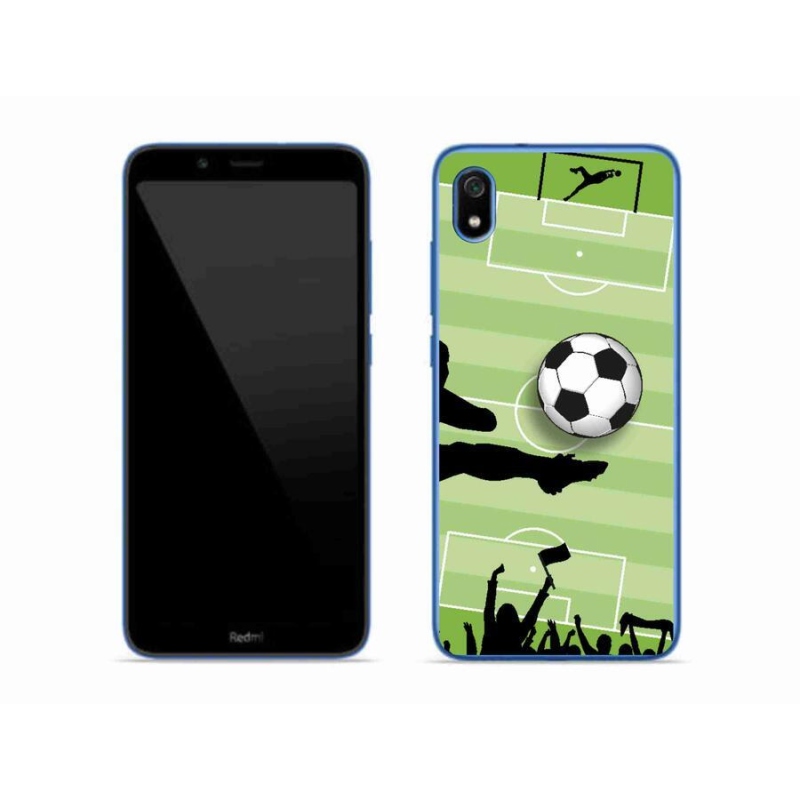 Gelový kryt mmCase na mobil Xiaomi Redmi 7A - fotbal 3