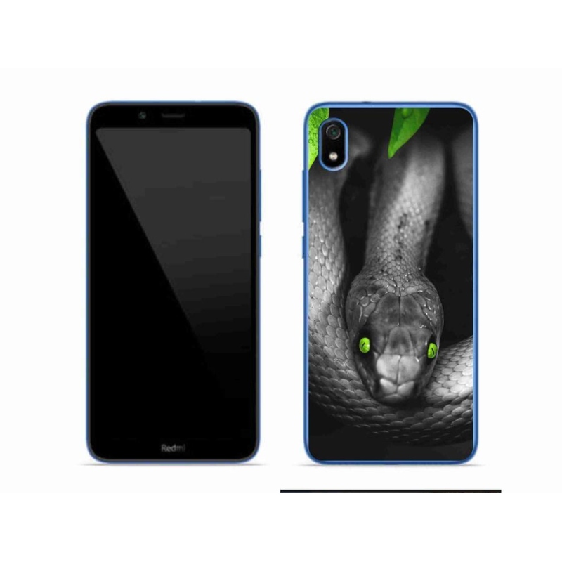 Gelový kryt mmCase na mobil Xiaomi Redmi 7A - had