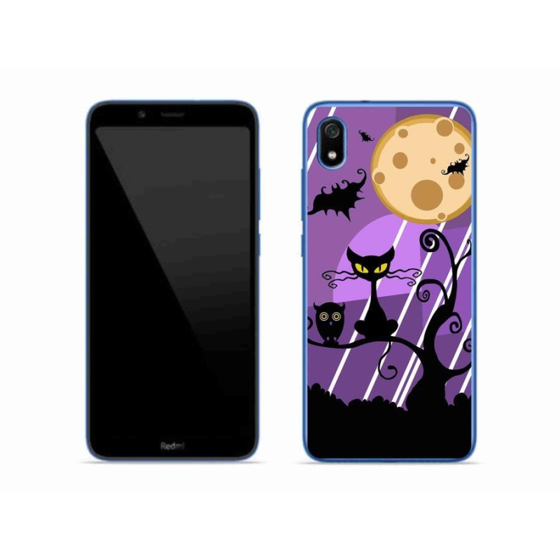 Gelový kryt mmCase na mobil Xiaomi Redmi 7A - halloween