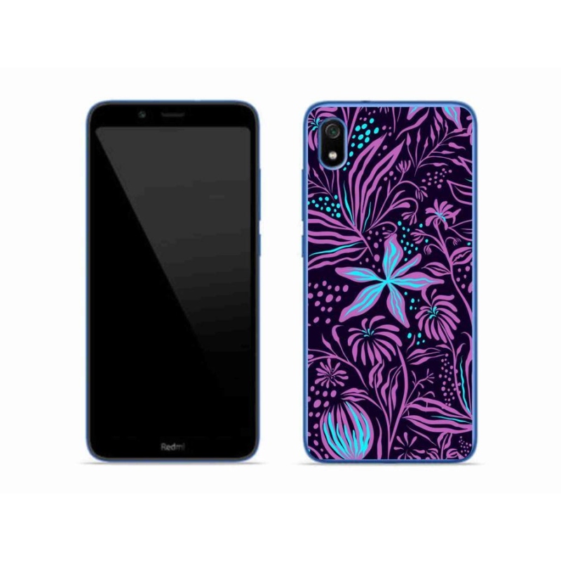 Gelový kryt mmCase na mobil Xiaomi Redmi 7A - květiny 2