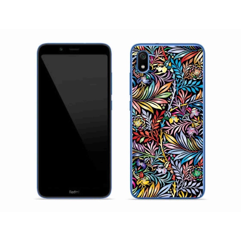 Gelový kryt mmCase na mobil Xiaomi Redmi 7A - květiny 5