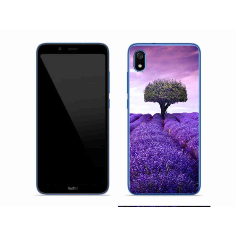 Gelový kryt mmCase na mobil Xiaomi Redmi 7A - levandulová louka