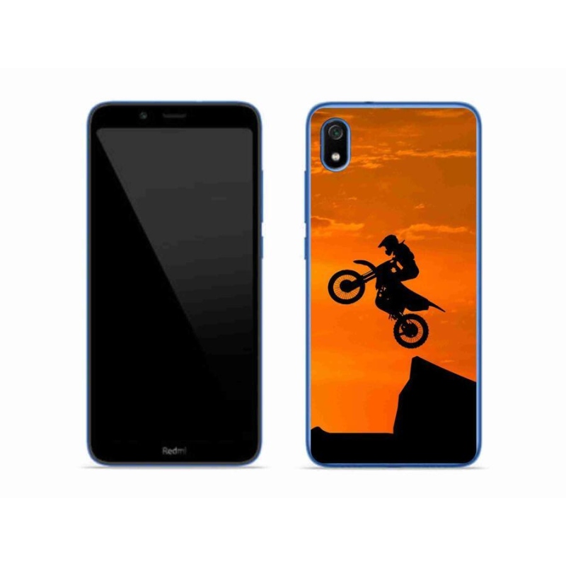 Gelový kryt mmCase na mobil Xiaomi Redmi 7A - motocross