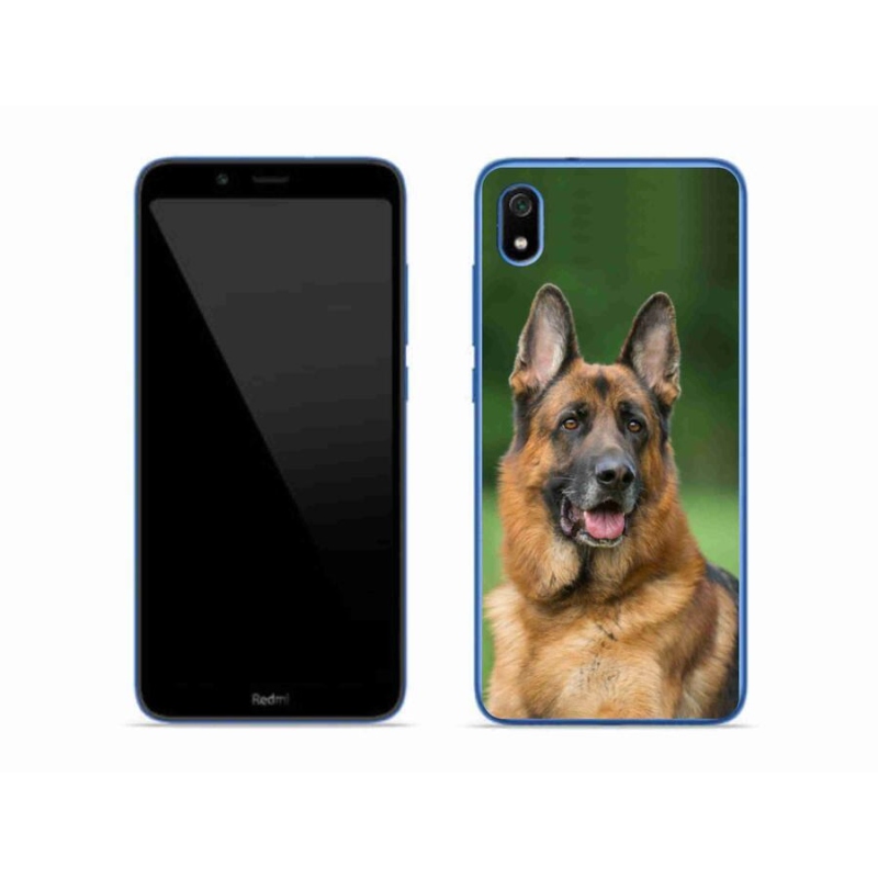 Gelový kryt mmCase na mobil Xiaomi Redmi 7A - německý ovčák