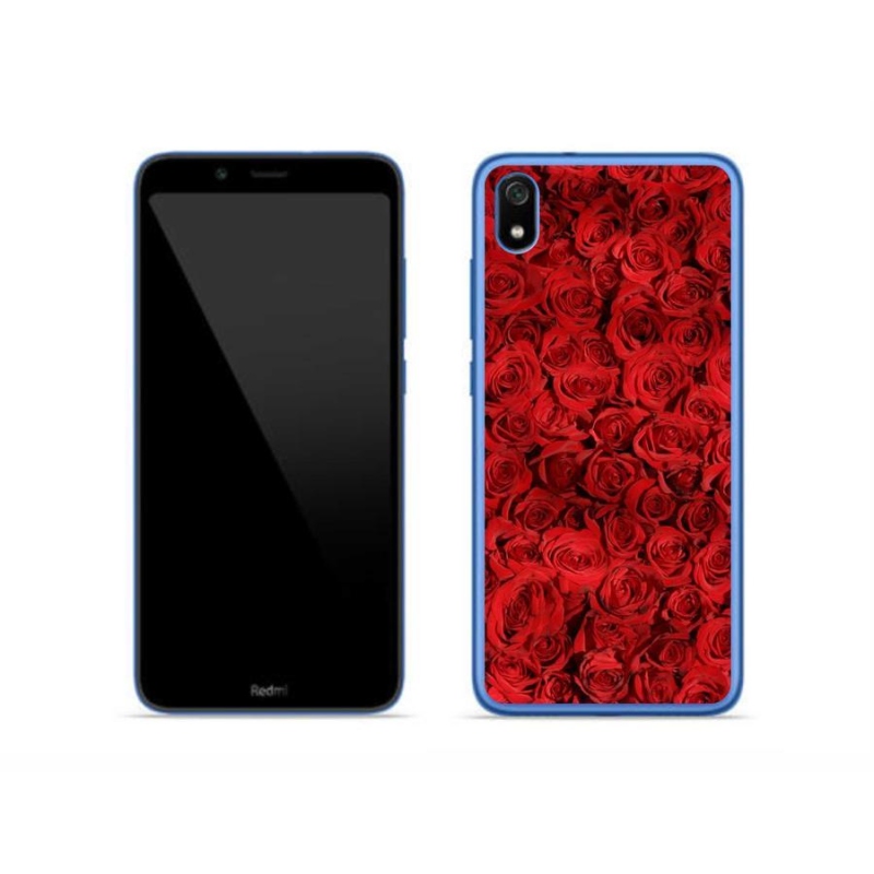 Gelový kryt mmCase na mobil Xiaomi Redmi 7A - růže