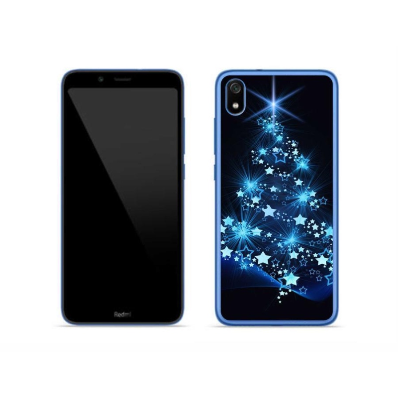 Gelový kryt mmCase na mobil Xiaomi Redmi 7A - vánoční stromek