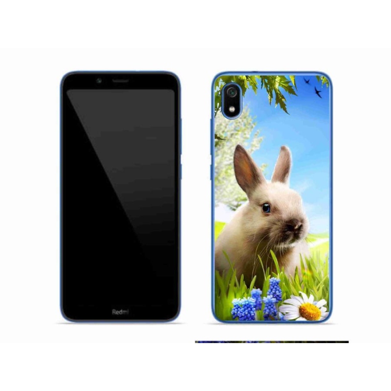 Gelový kryt mmCase na mobil Xiaomi Redmi 7A - zajíček