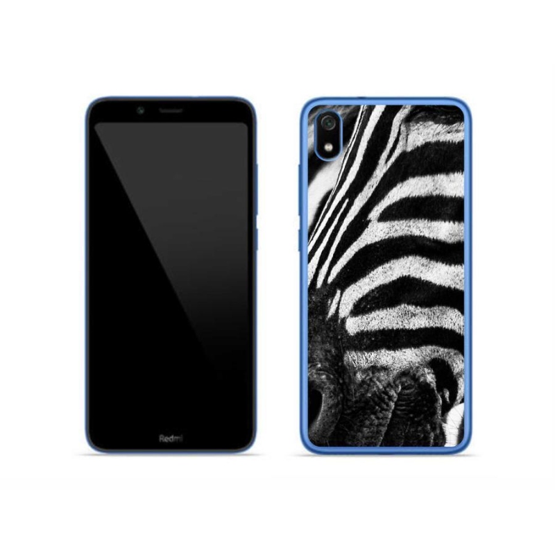 Gelový kryt mmCase na mobil Xiaomi Redmi 7A - zebra