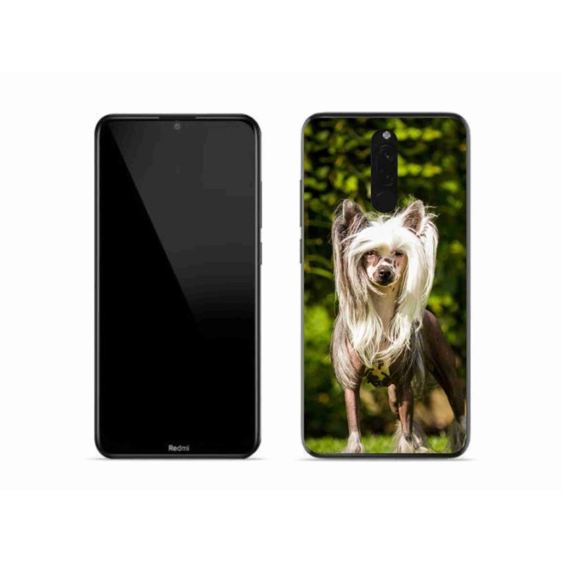 Gelový kryt mmCase na mobil Xiaomi Redmi 8 - čínský chocholatý pes