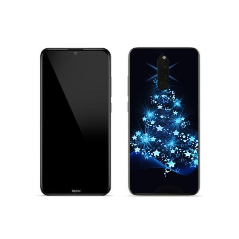Gelový kryt mmCase na mobil Xiaomi Redmi 8 - vánoční stromek