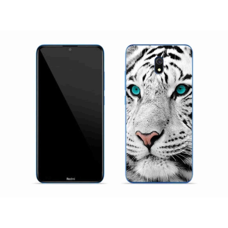 Gelový kryt mmCase na mobil Xiaomi Redmi 8A - bílý tygr