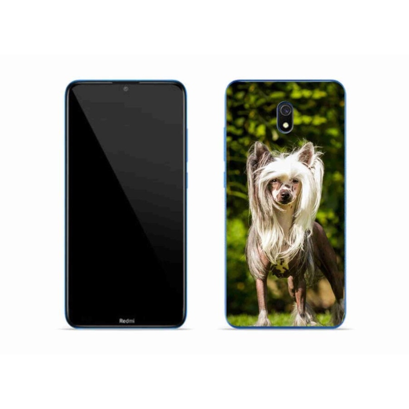 Gelový kryt mmCase na mobil Xiaomi Redmi 8A - čínský chocholatý pes