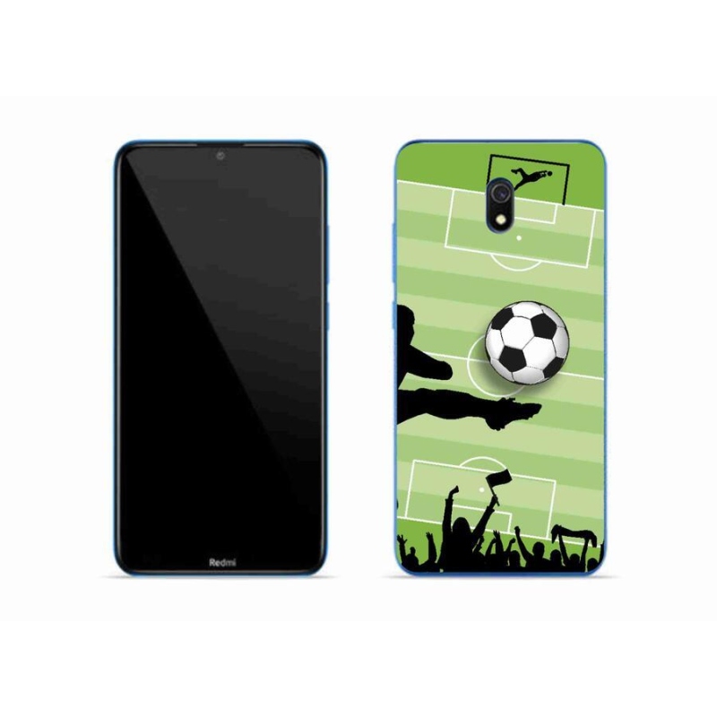 Gelový kryt mmCase na mobil Xiaomi Redmi 8A - fotbal 3