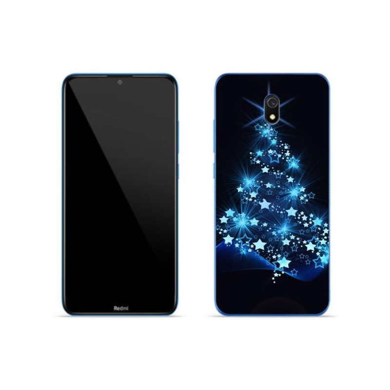 Gelový kryt mmCase na mobil Xiaomi Redmi 8A - vánoční stromek