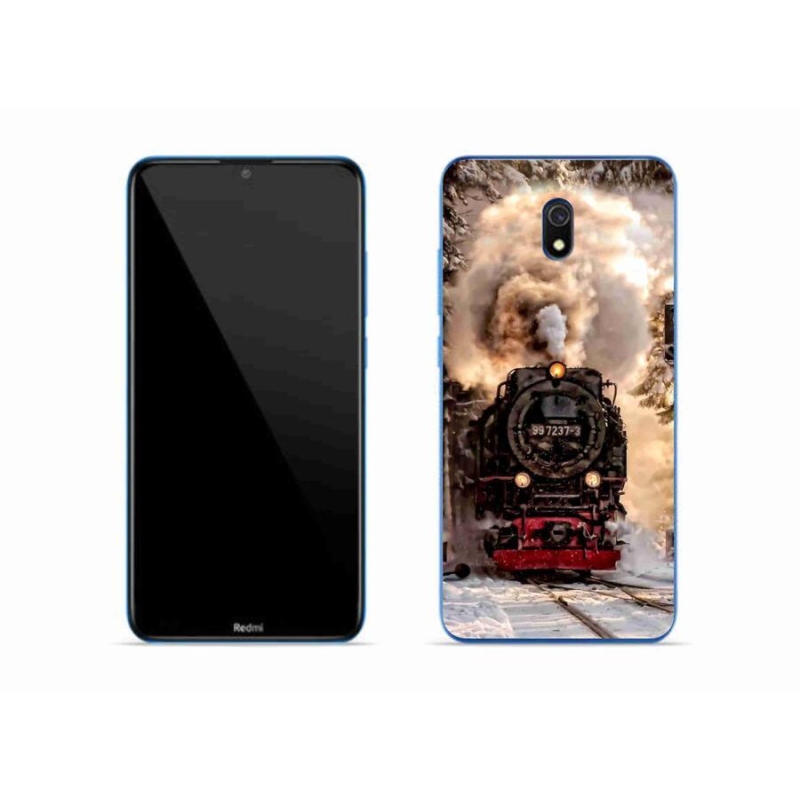 Gelový kryt mmCase na mobil Xiaomi Redmi 8A - vlak