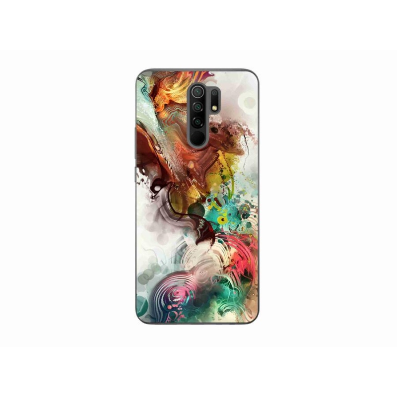 Gelový kryt mmCase na mobil Xiaomi Redmi 9 - abstrakt 1