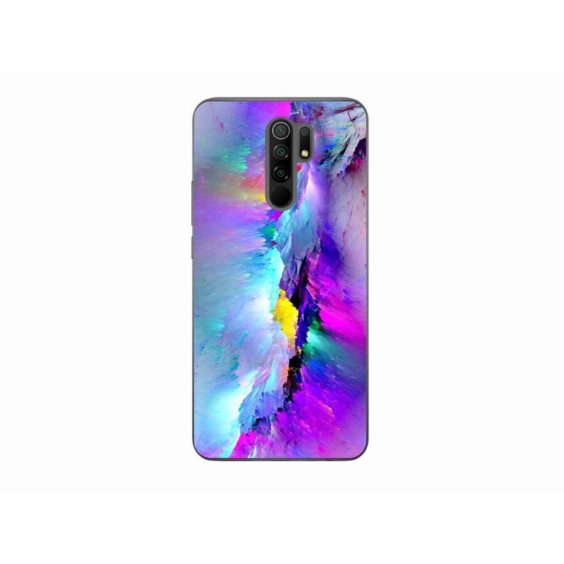 Gelový kryt mmCase na mobil Xiaomi Redmi 9 - abstrakt