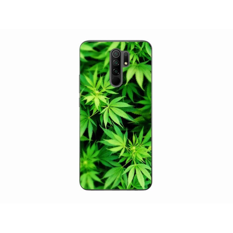 Gelový kryt mmCase na mobil Xiaomi Redmi 9 - konopí 3