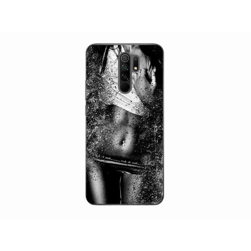 Gelový kryt mmCase na mobil Xiaomi Redmi 9 - sexy žena 1
