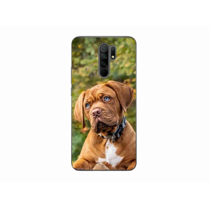 Gelový kryt mmCase na mobil Xiaomi Redmi 9 - štěně