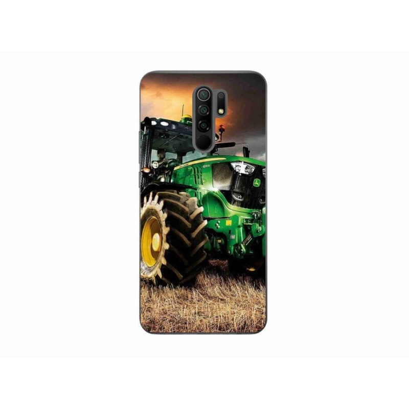 Gelový kryt mmCase na mobil Xiaomi Redmi 9 - traktor