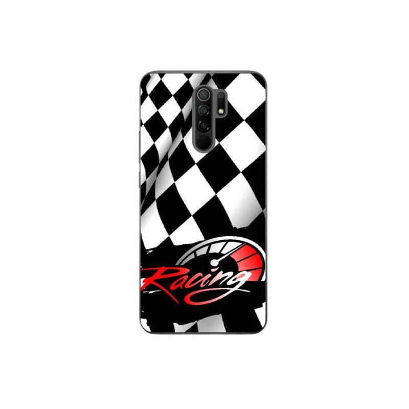 Gelový kryt mmCase na mobil Xiaomi Redmi 9 - závodění