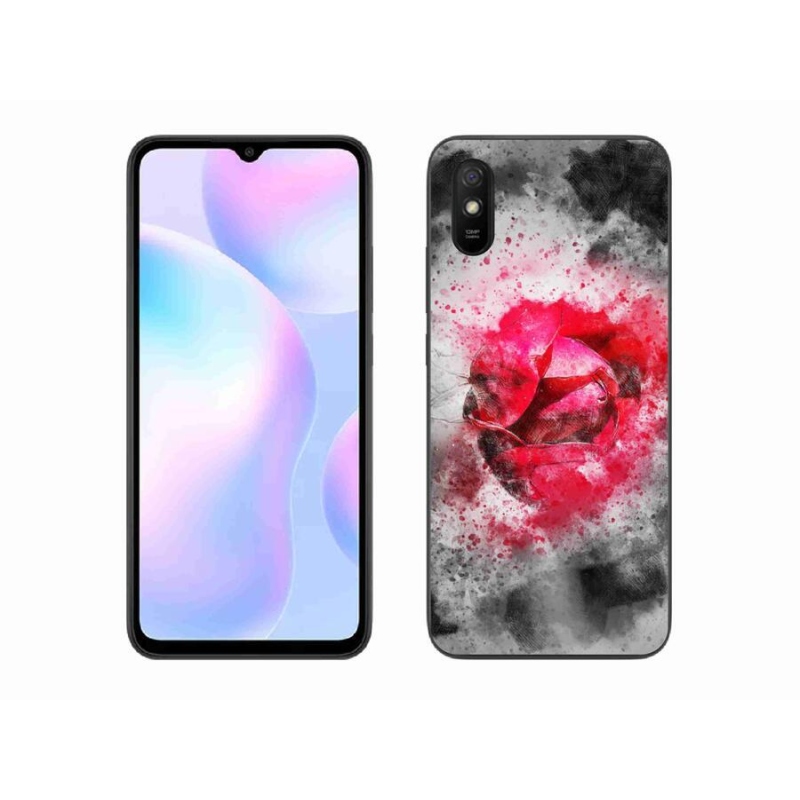 Gelový kryt mmCase na mobil Xiaomi Redmi 9A - abstrakt 9