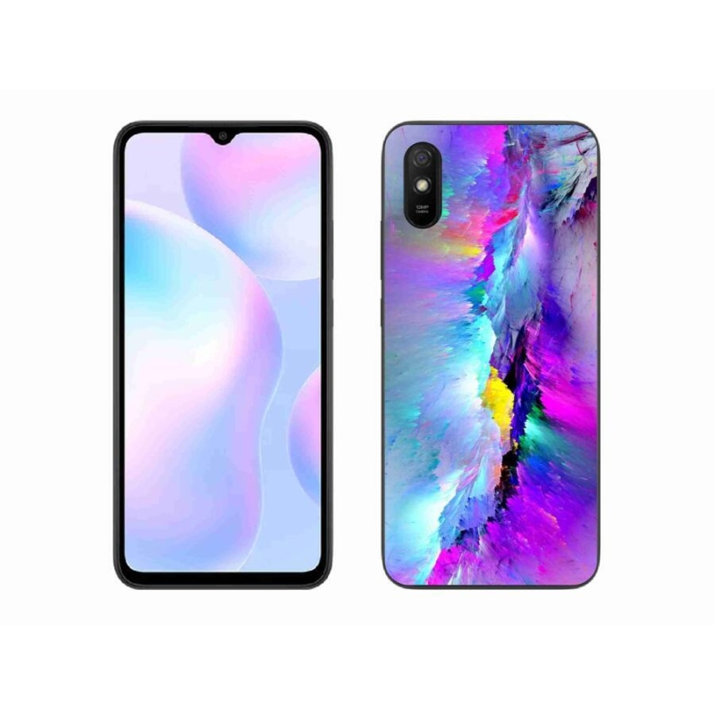 Gelový kryt mmCase na mobil Xiaomi Redmi 9A - abstrakt