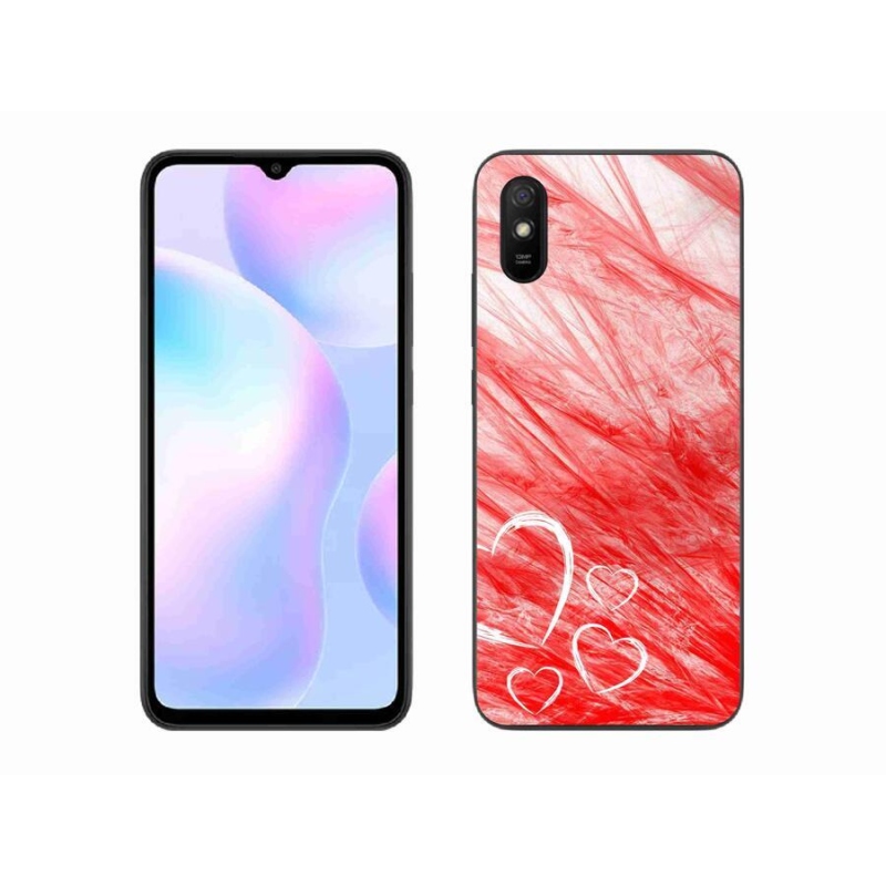 Gelový kryt mmCase na mobil Xiaomi Redmi 9A - heart