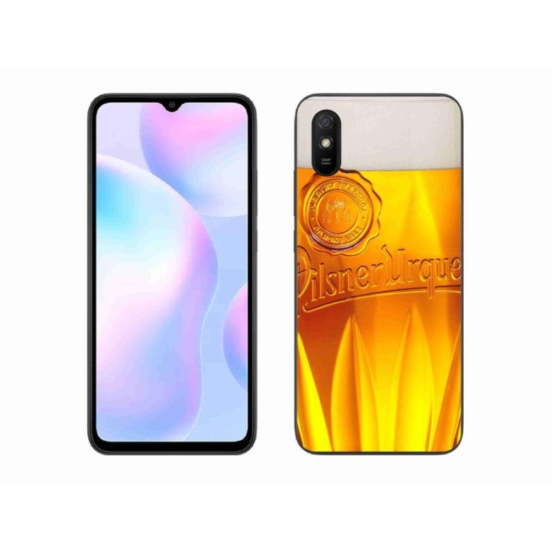 Gelový kryt mmCase na mobil Xiaomi Redmi 9A - pivo