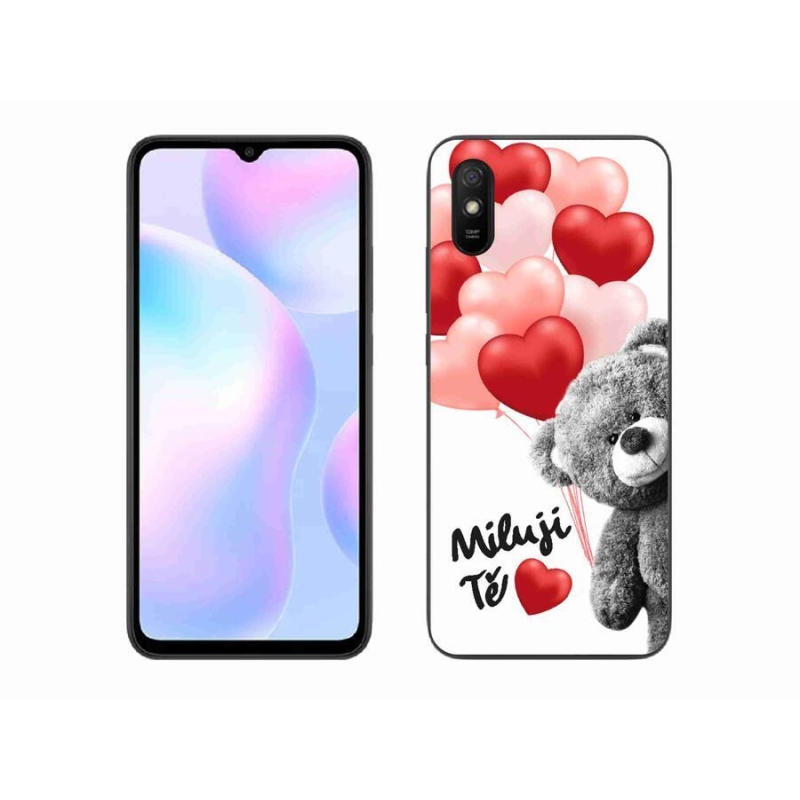 Gelový kryt mmCase na mobil Xiaomi Redmi 9AT - miluji Tě