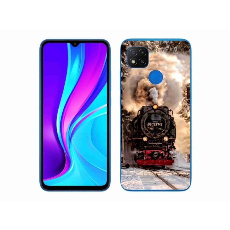 Gelový kryt mmCase na mobil Xiaomi Redmi 9C - vlak