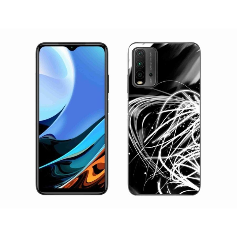 Gelový kryt mmCase na mobil Xiaomi Redmi 9T - abstrakt 2