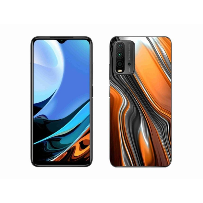 Gelový kryt mmCase na mobil Xiaomi Redmi 9T - abstrakt 3