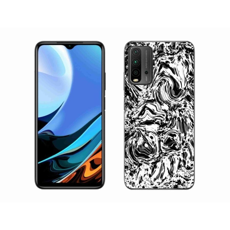 Gelový kryt mmCase na mobil Xiaomi Redmi 9T - abstrakt 4