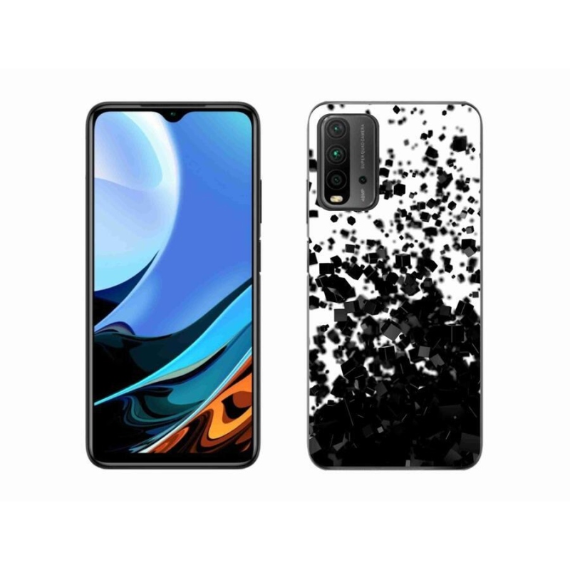 Gelový kryt mmCase na mobil Xiaomi Redmi 9T - abstraktní vzor 1