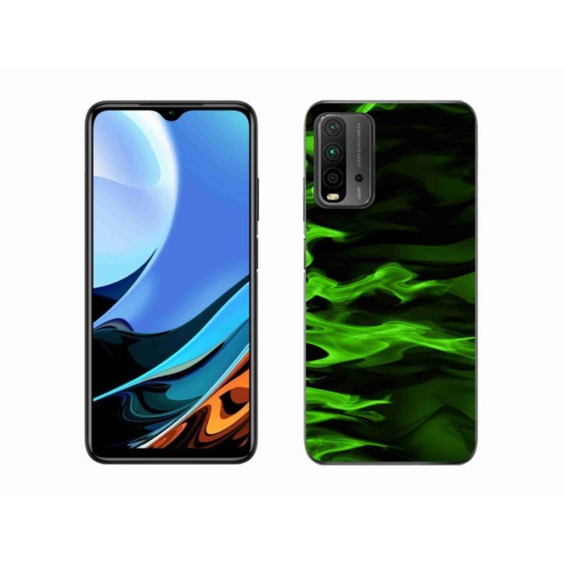 Gelový kryt mmCase na mobil Xiaomi Redmi 9T - abstraktní vzor 10