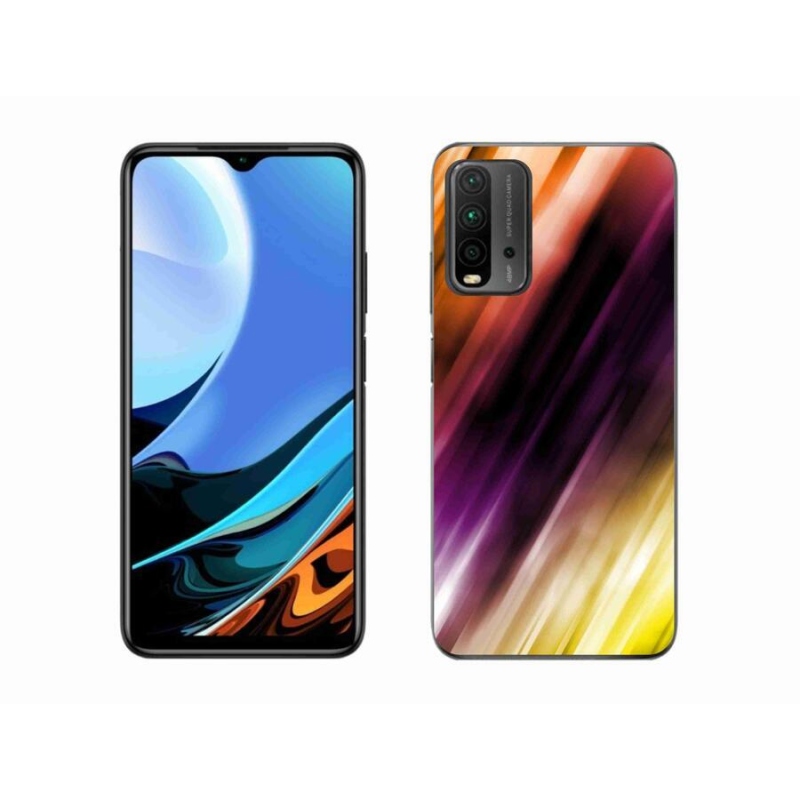 Gelový kryt mmCase na mobil Xiaomi Redmi 9T - abstraktní vzor 5