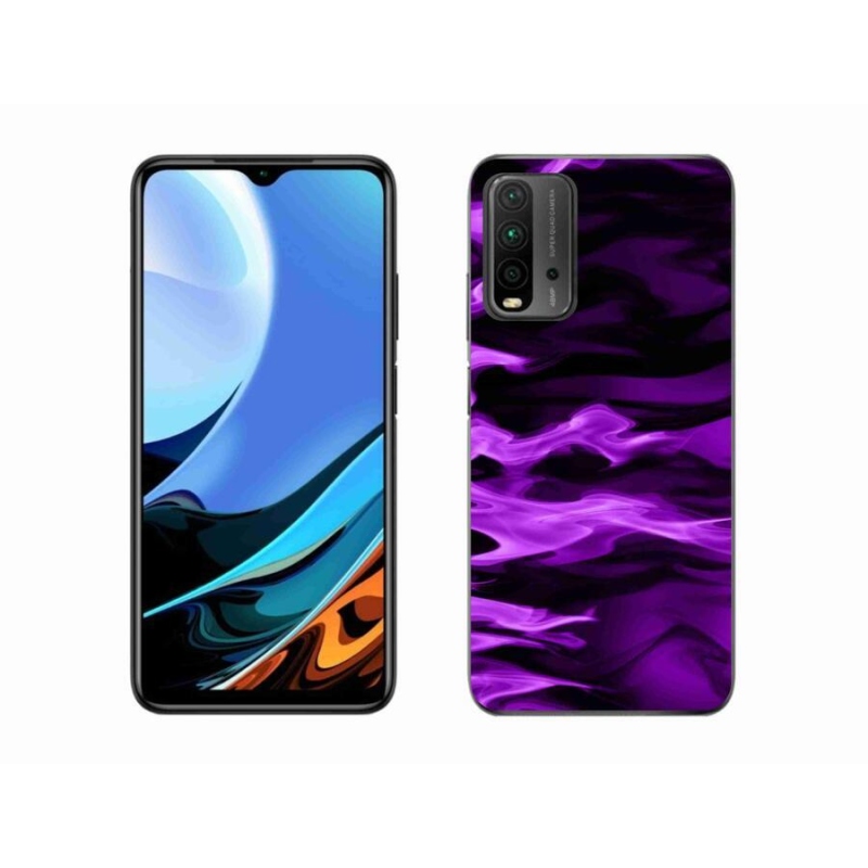 Gelový kryt mmCase na mobil Xiaomi Redmi 9T - abstraktní vzor 9