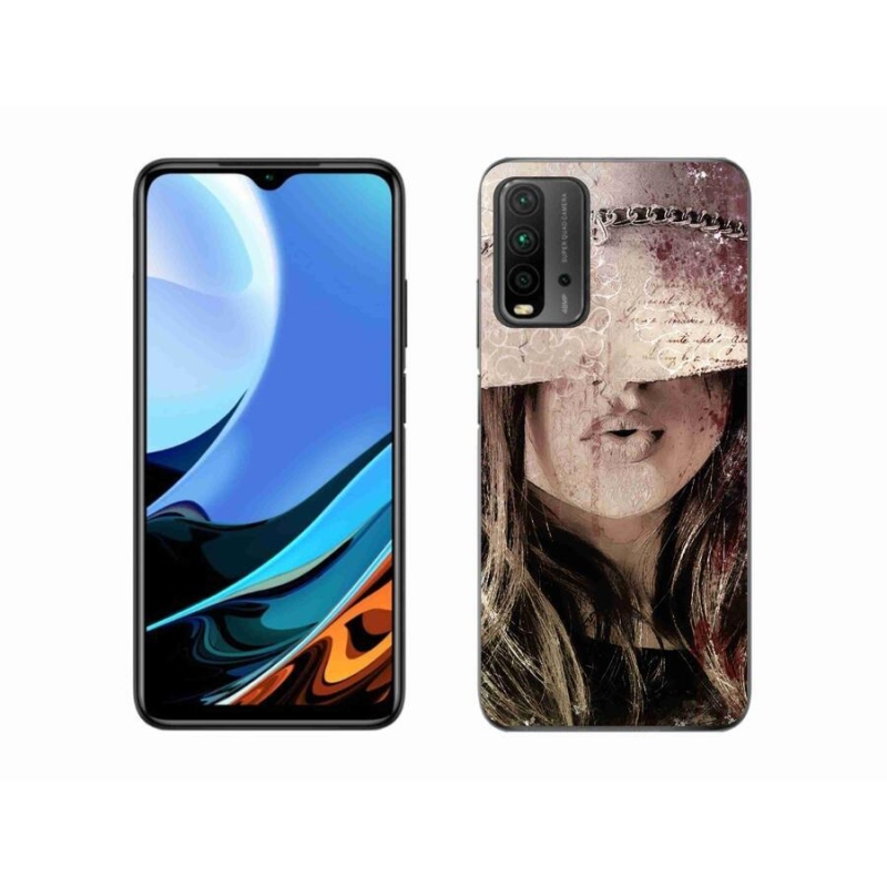 Gelový kryt mmCase na mobil Xiaomi Redmi 9T - dívka