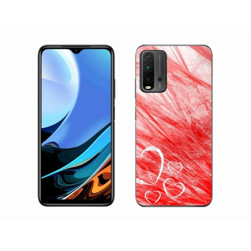 Gelový kryt mmCase na mobil Xiaomi Redmi 9T - heart