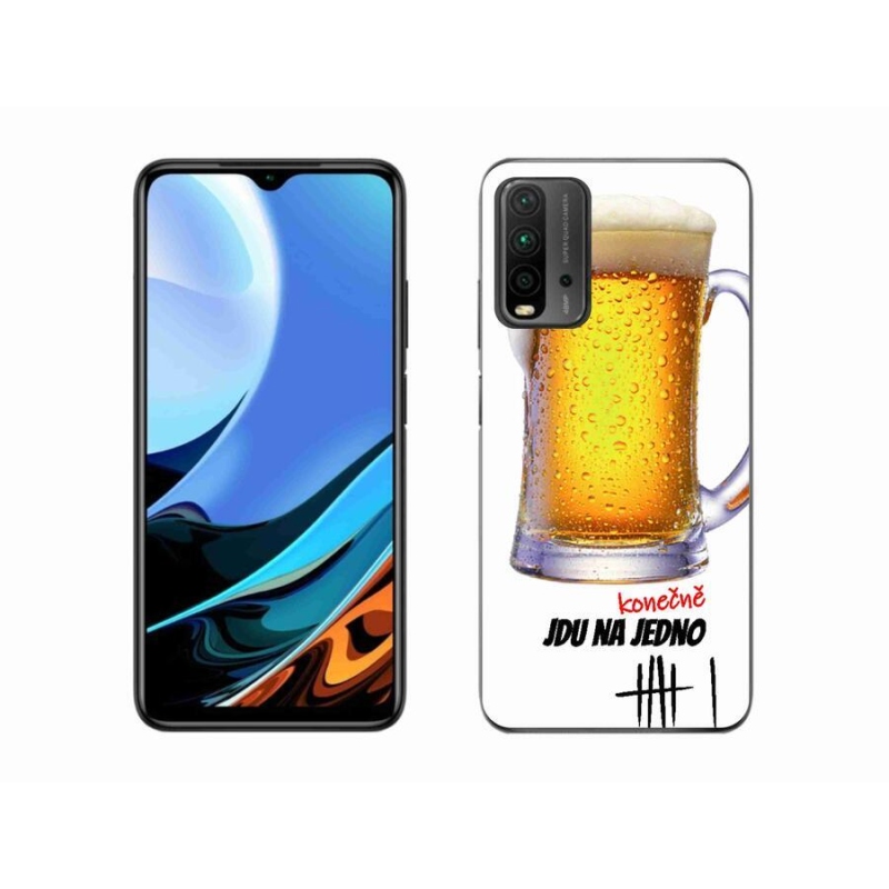 Gelový kryt mmCase na mobil Xiaomi Redmi 9T - jdu na jedno