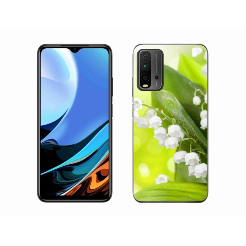Gelový kryt mmCase na mobil Xiaomi Redmi 9T - konvalinka