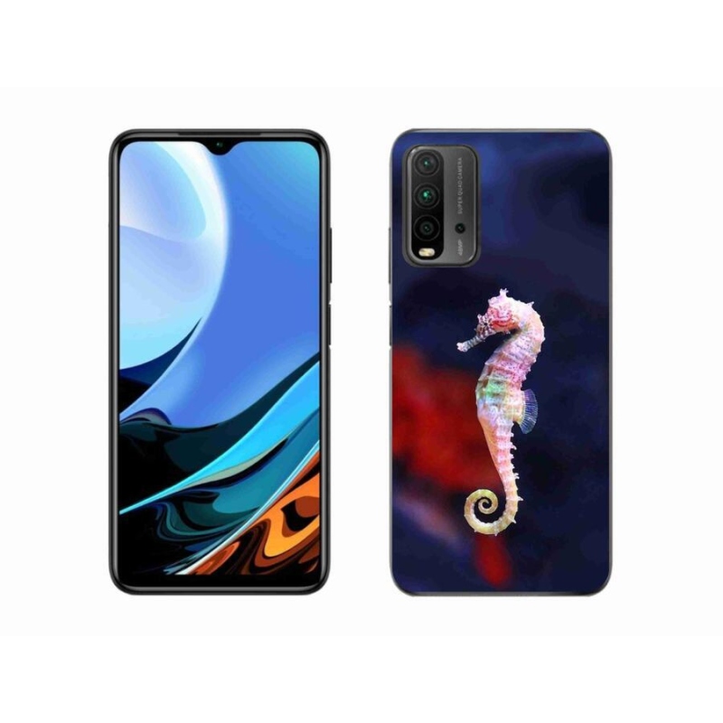 Gelový kryt mmCase na mobil Xiaomi Redmi 9T - mořský koník