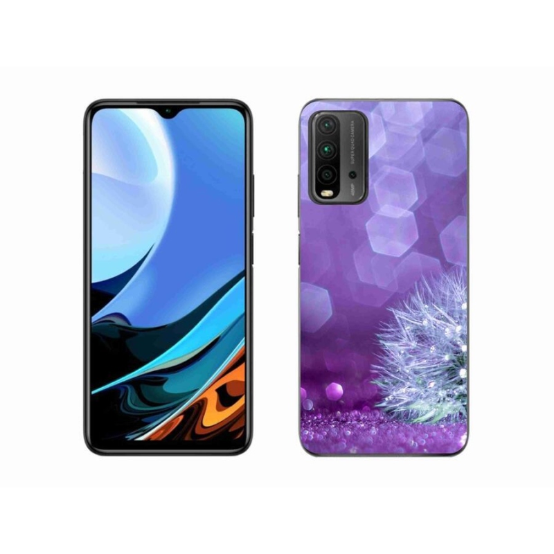 Gelový kryt mmCase na mobil Xiaomi Redmi 9T - odkvetlá pampeliška 2