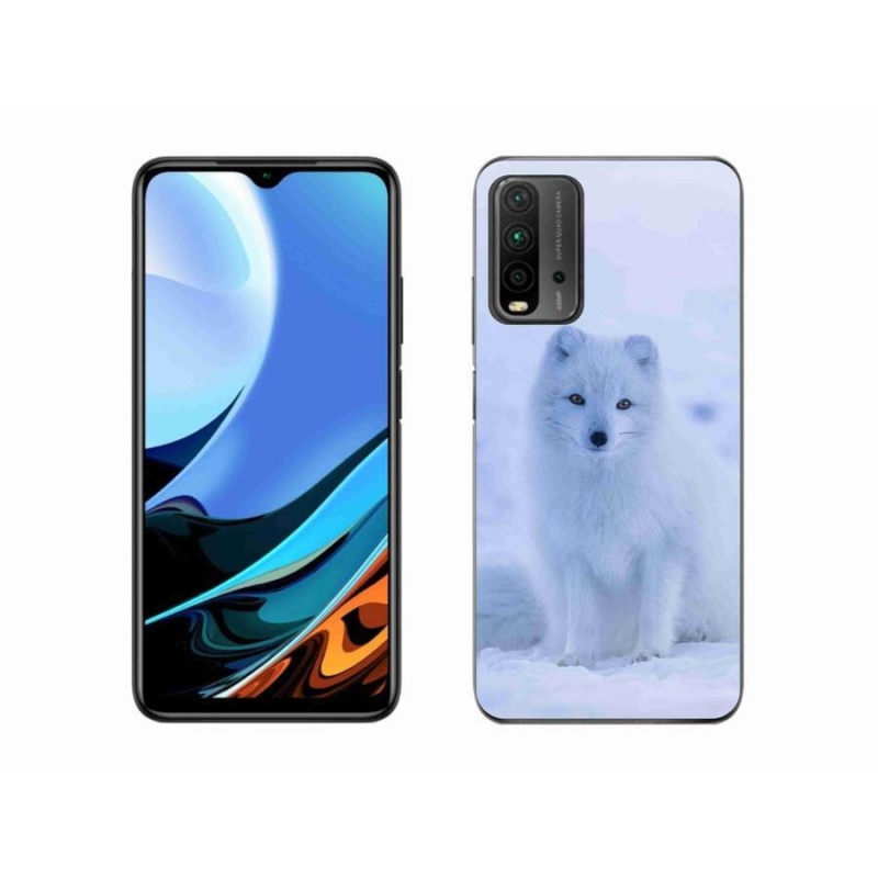 Gelový kryt mmCase na mobil Xiaomi Redmi 9T - polární liška