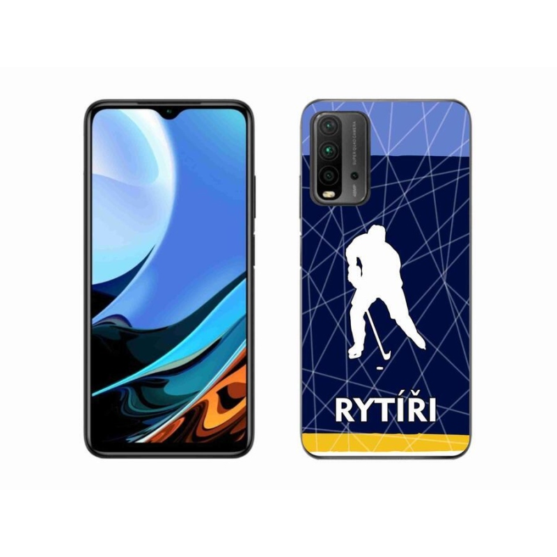 Gelový kryt mmCase na mobil Xiaomi Redmi 9T - Rytíři
