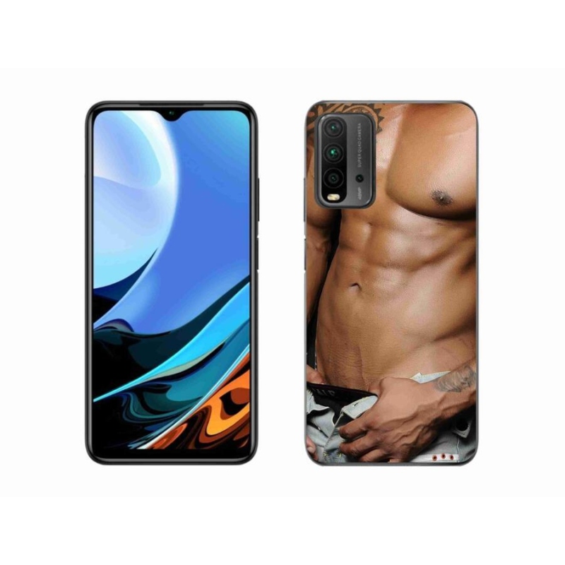Gelový kryt mmCase na mobil Xiaomi Redmi 9T - sexy muž